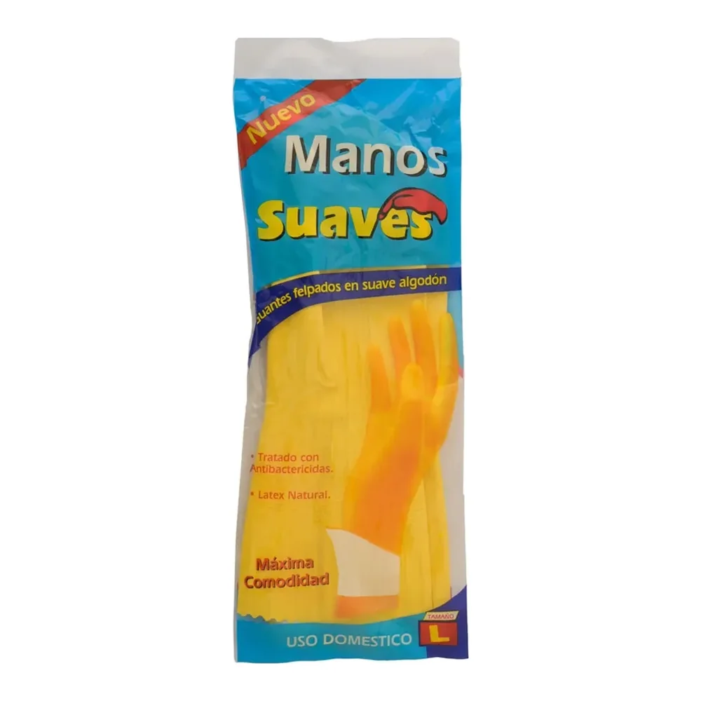 Guantes Plásticos para Limpieza Manos Suave